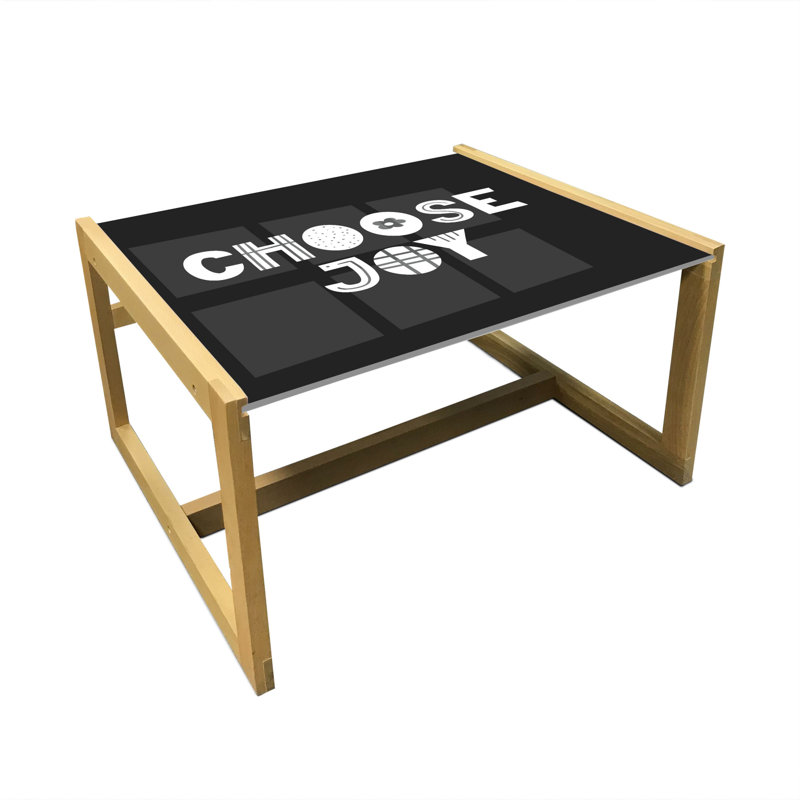Ikeshia Sled Coffee Table, 40cm H x 74cm W x 62cm D
