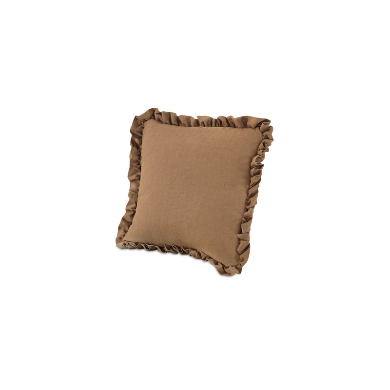 Betty 20 Inch Cushion Blue, Brown