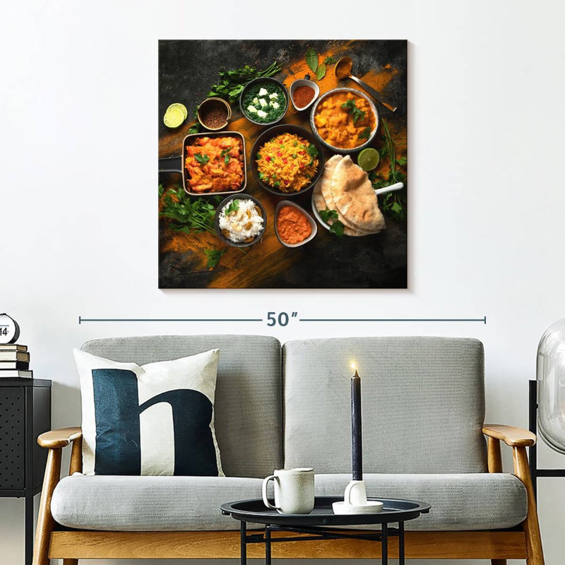 Yarlin Indian Cuisine, 30" H x 30" W