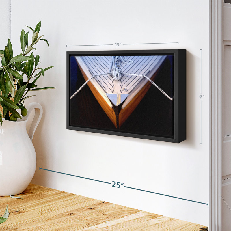 Impression sur toile voilier, H 9 po x l 13 po
