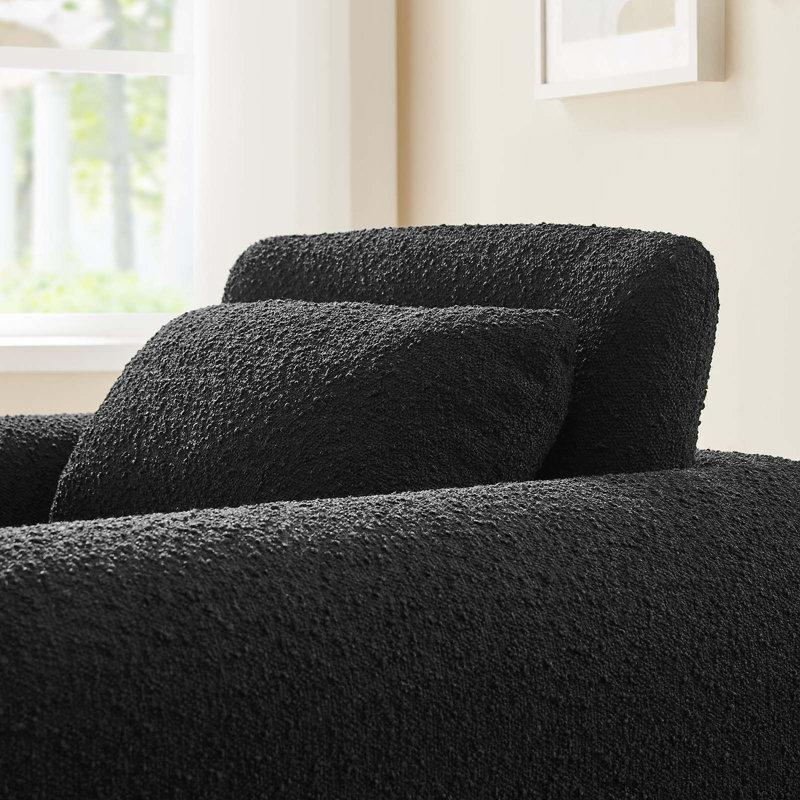 Fauteuil Modway Waverly, Noir