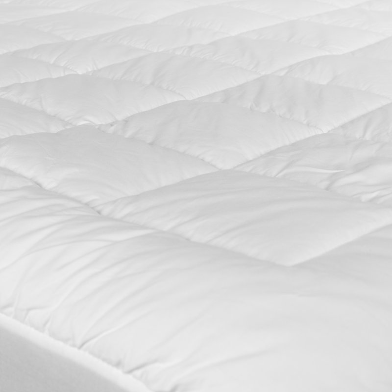 Hadia Mattress Pad Cover Topper - Down Alternative Fill - Fits 8"-21" Mattresses, Twin