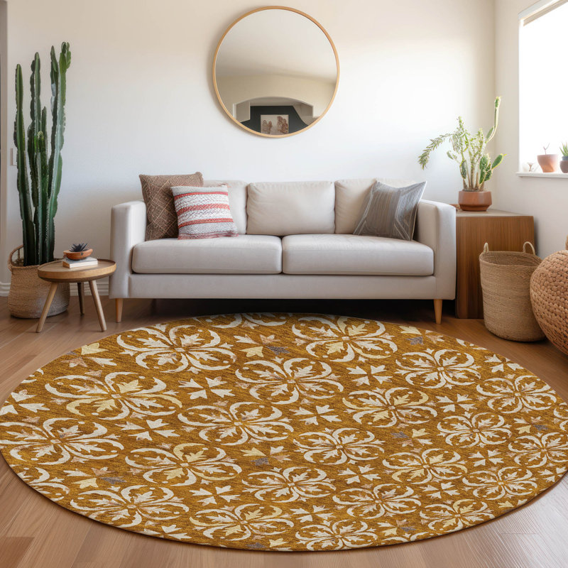  Maliana Area Rug, Round 8'