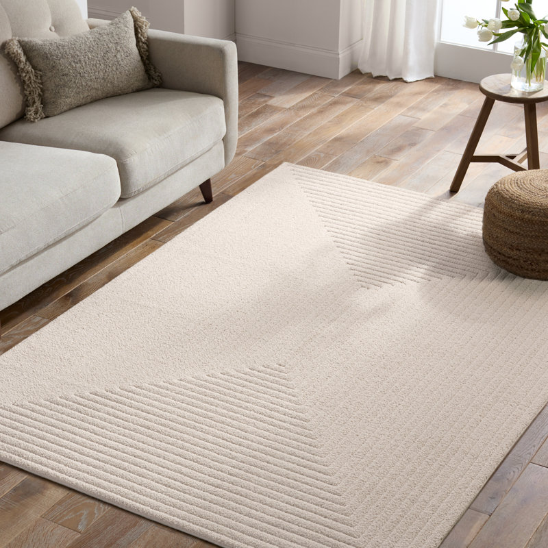 Giotto Striped Indoor Rug, Rectangle 3'11" x 5'11"