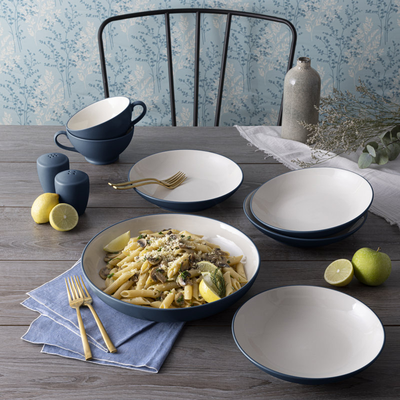 Bol de service à pâtes Noritake Colorwave, 12 po, 89 1/2 oz, Bleu
