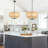 5 - Light Dimmable Candle Chandelier – Rustic Farmhouse Ceiling Fixture For Home Decor-1492469630