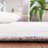 Bathsheb Hand Tufted Wool/Cotton with Cotton Backing Geometric Rug in Blue/Ivory-2123714895