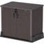 4 ft. 3 in. W x 2 ft. 5 in. D Resin Flat Garbage Shed