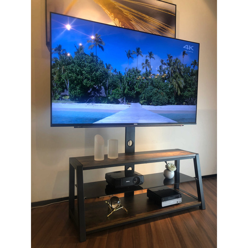 Meuble télé avec rangement en bois
