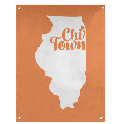 Tapisserie murale chi town illinois