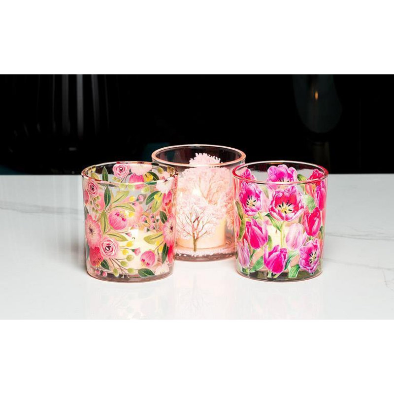 Tulips Votive Candle Holder