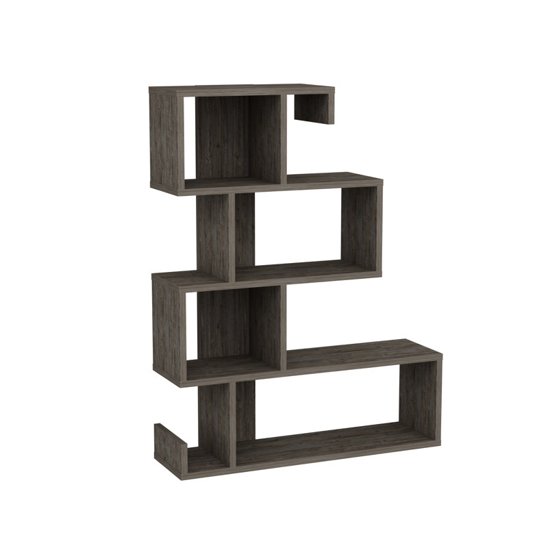 Anistin 103cm H x 80cm W Particle Board Bookcase, Frig/Frig