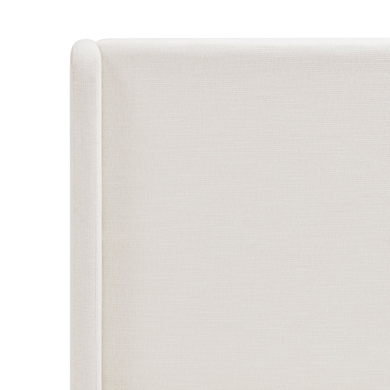 Caron Upholstered Wingback Bed, Boxspring Required, King