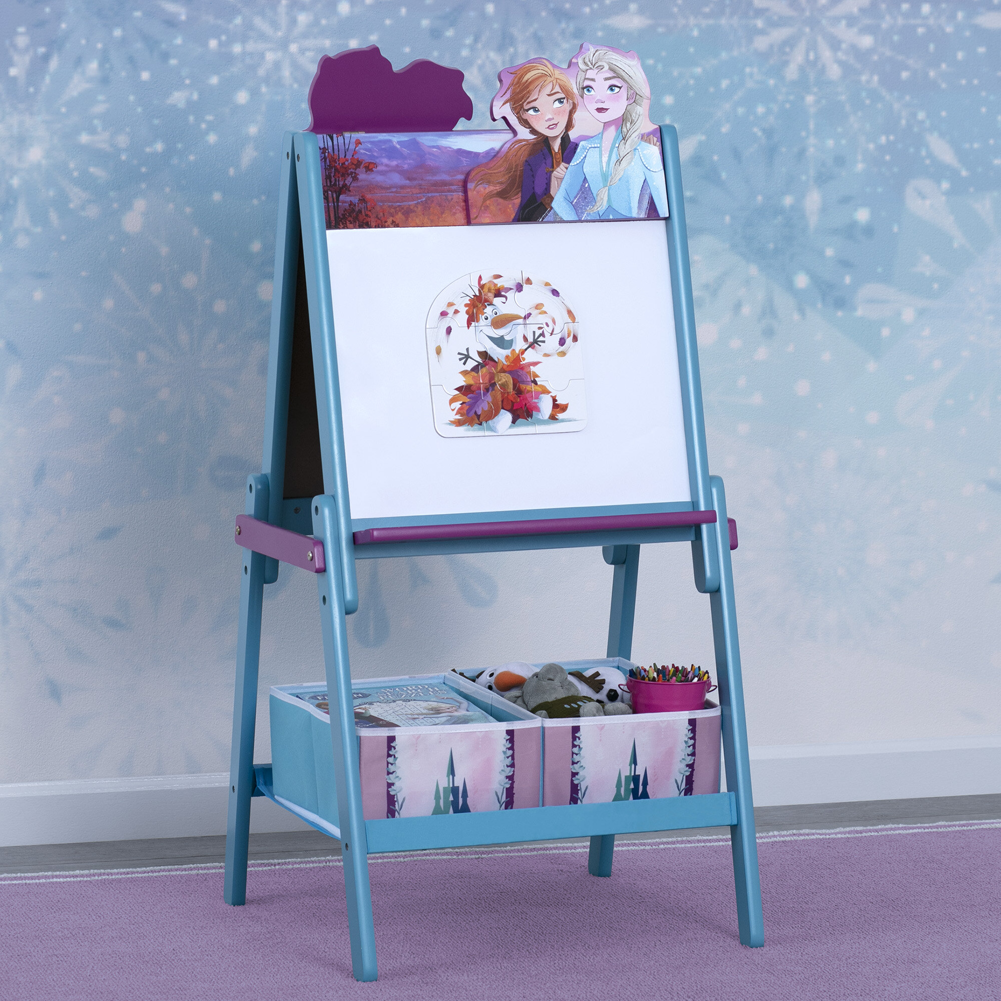 Disney Frozen 2 Wooden Easel Coloring Activity Kit 