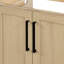   Base de meuble-lavabo double 72 po Loren en chêne naturel-125046317