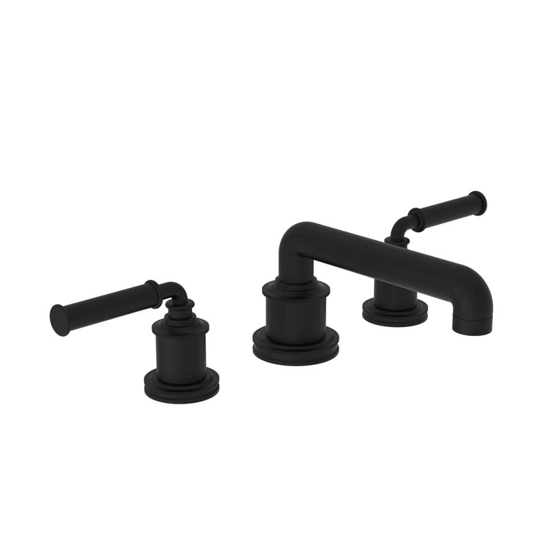 Taft Widespread Bathroom Faucet with Drain Assembly, Flat Black