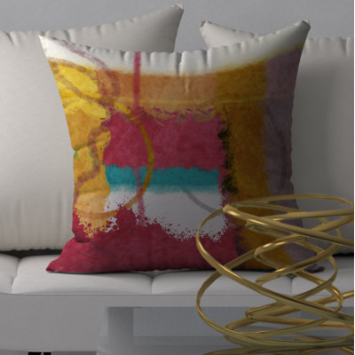  Refreshing Top Square Pillow Cover & Insert