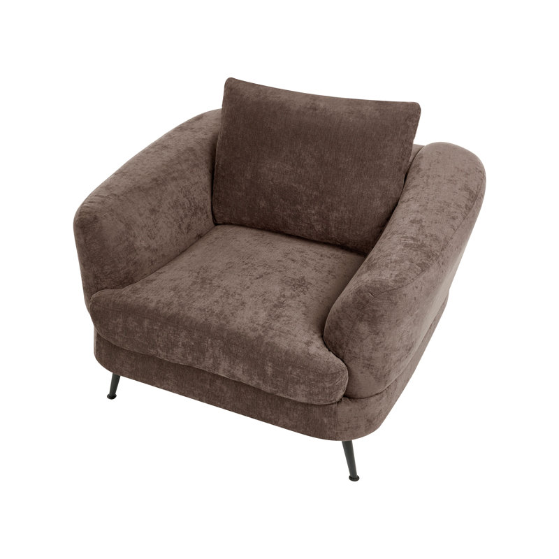 Lemelle 2 - Piece Living Room Set, KJAER Brown Chenille