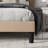 Milas Upholstered Unfinished Platform Bed-2108419334-2108419335