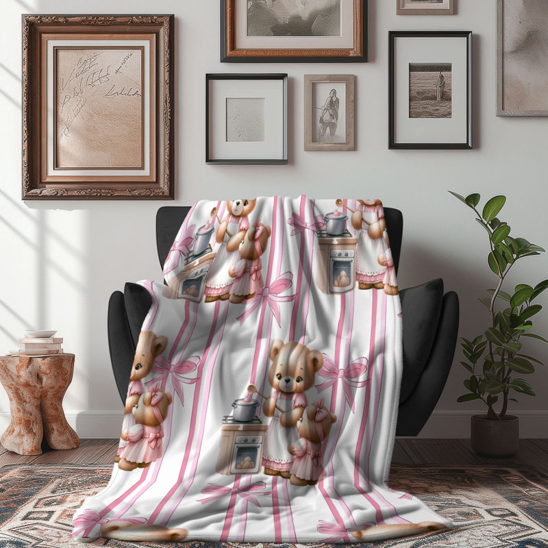 Mom Snuggle - couverture en sherpa de qualité supérieure 1 pièce, L 60 po x L 80 po
