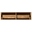 RiaWOOD Wall-Mounted Chest – Solid Oak