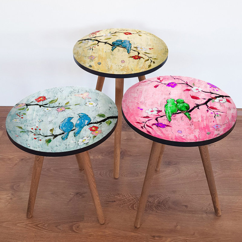 Tables gigognes 3 pieds Cheryll