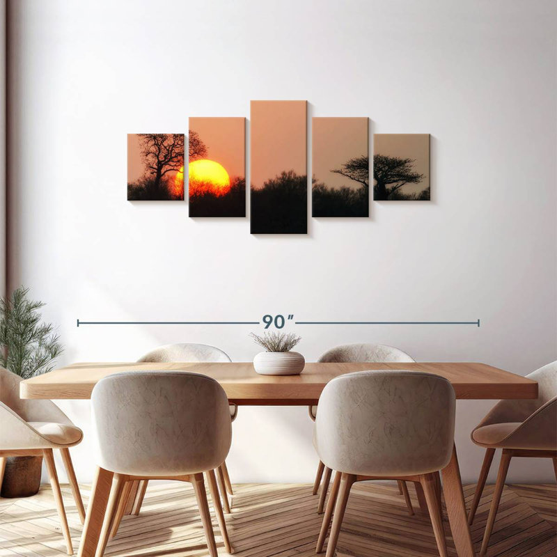 Kruger Sunset, 30" H x 68" W