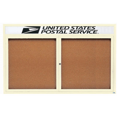AARCO No Cork Metal Bulletin Board