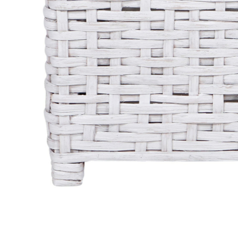 Wicker Trunk, Distressed White