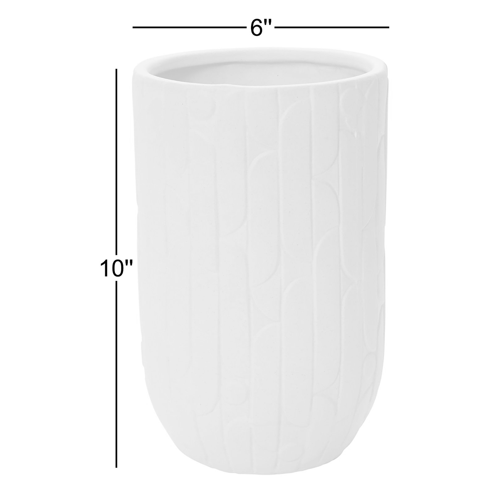 Bogota 10'' Handmade Ceramic Table Vase