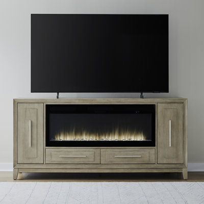 Chantee 80 Inch TV Console W/ Firebox
