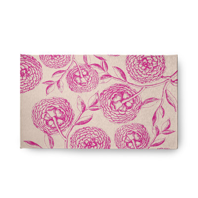 Annam Floral Non-Skid Kitchen Mat