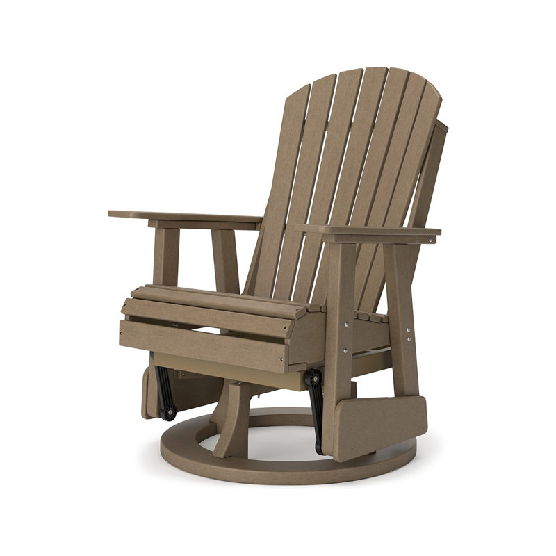 Fauteuil oscillant Celedon, Brun