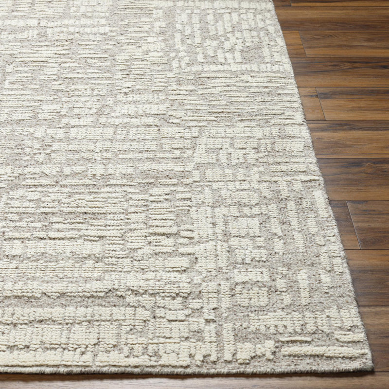 Rectangle Tunus Wool Area Rug, Rectangle 2' x 3'