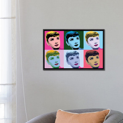 Audrey Hepburn Warhol Sabrina par radio Days-impression d’art graphique