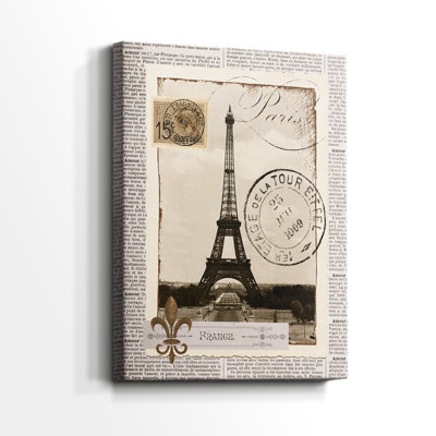 Paris Memories -Gallery Wrapped Cavas