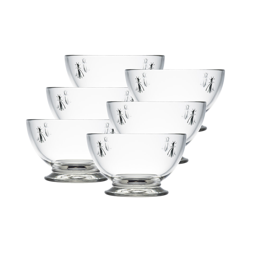 La Rochere Napoleon Bee 21-ounce Bowl (Set of 6) La Rochere