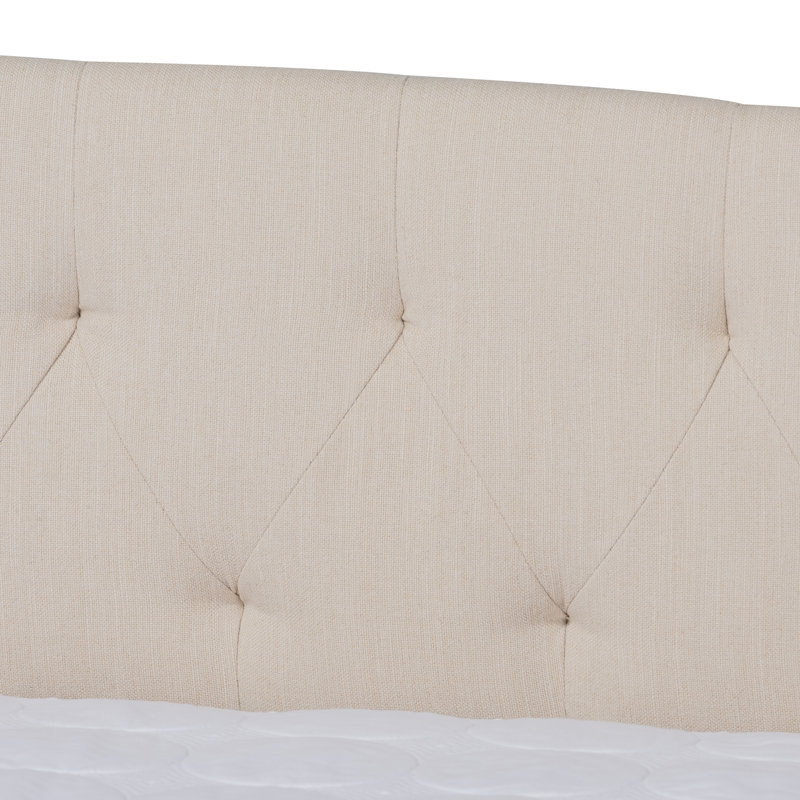 Lit de jour avec couchette Eppie, Grand lit, Beige