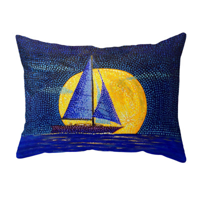 Housse et insert de coussin décoratif rectangulaire en polyester pour l'extérieur