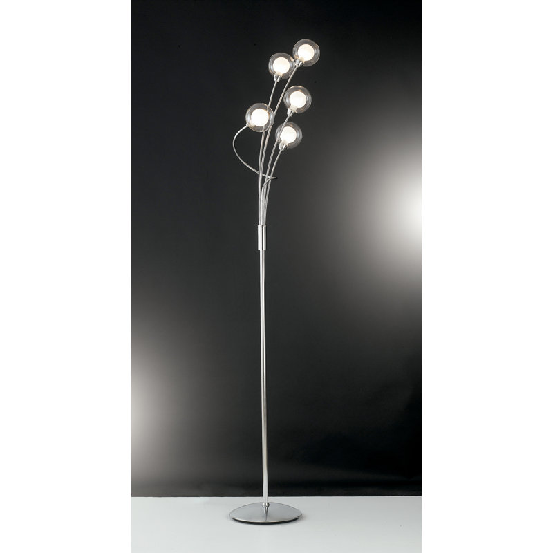 Lindbergh 150cm Chrome Novelty Floor Lamp