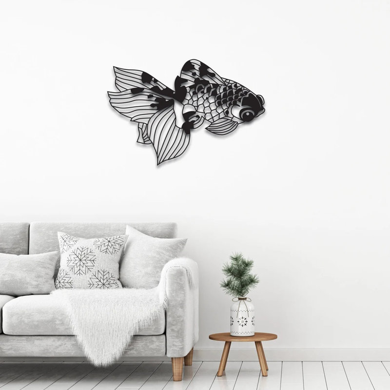 Handmade Coastal Animals Wall Decor on Metal