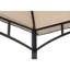 Steel barbecue Gazebo LINAS - 152cm x 244cm, beige Adaora-497632245