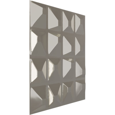 Panneau mural 3D décoratif Tristan EnduraWall l 19 5/8 po x H 19 5/8 po, UltraCover (couvre 2,67 pieds carrés)