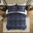 Durable King Size Bedding Sets Polyester Jacquard For Home Comfort
