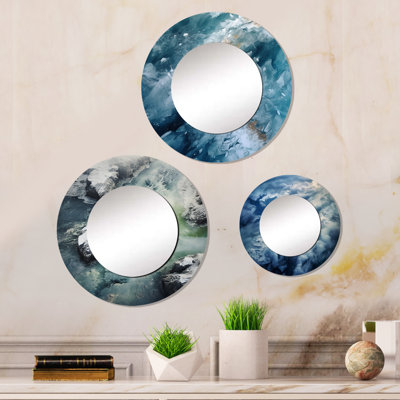 Miroir mural en aluminium élisamae
