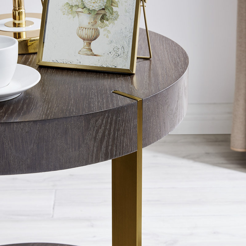 Sanremo 55cm W Metal Bedside Table