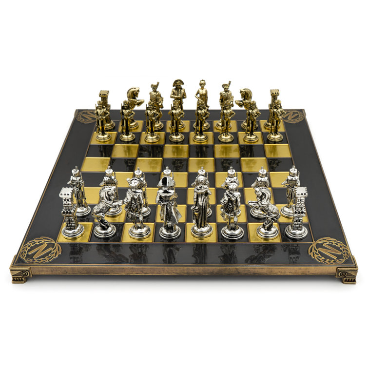 Family Professional Chess Party Geometry Large Strategy Metal