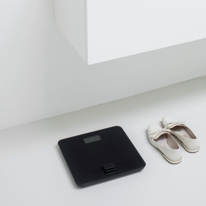 Pèse-personne sans batterie Brabantia, Noir, noir, noir, noir