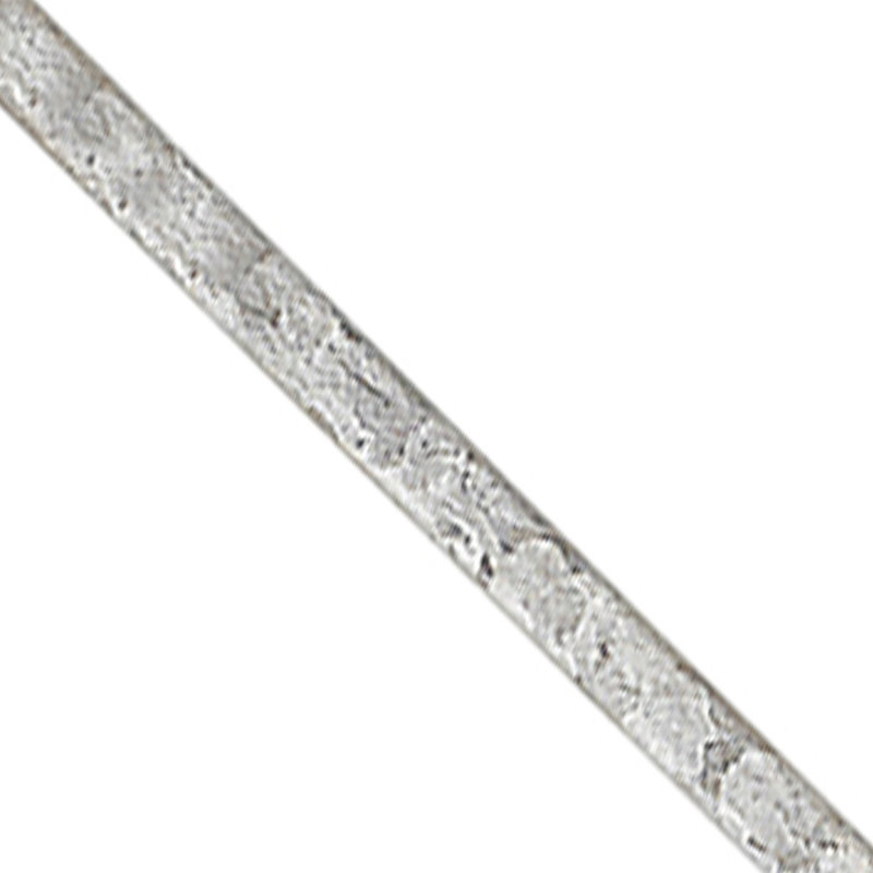 Tige d'accessoire en acier 12 po, Zinc patiné, 0,5 po