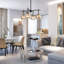 Jasrah 4 - Light Dimmable Chandelier